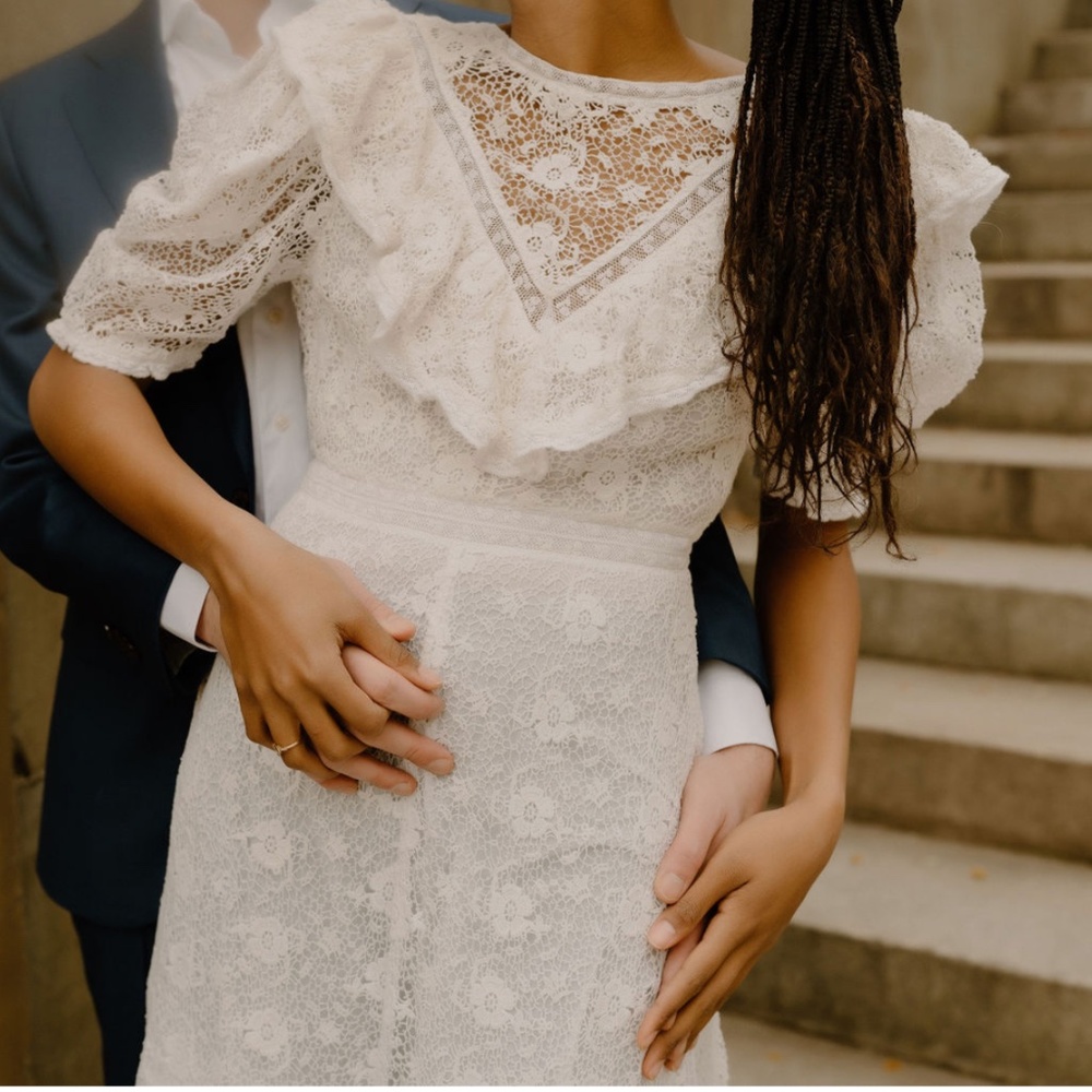 One Of a Kind Love Shack Fancy Sample Gown